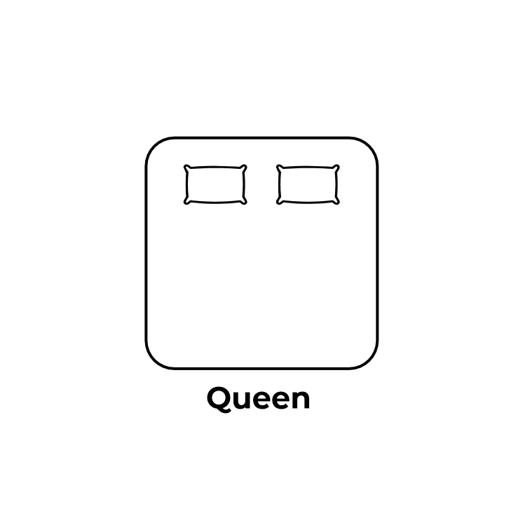 Queen: 152cm x 188cm